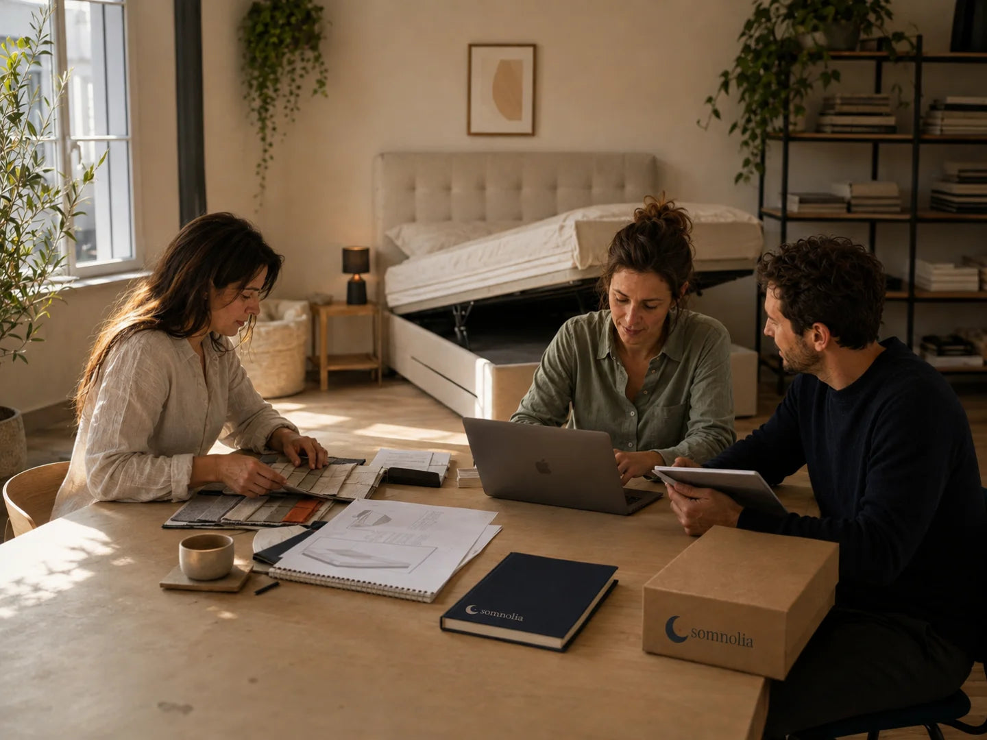 L'équipe Somnolia disponible pour accompagner ses clients